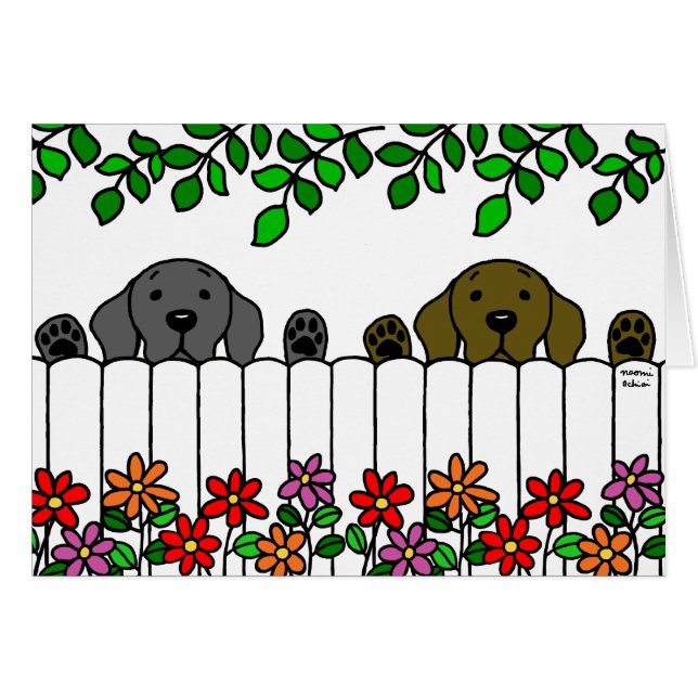 ラブラドールデュオウォッチング (正面横)