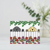 ラブラドールデュオウォッチング ポストカード (スタンド正面)