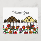 ラブラドールデュオ応援ありがとうポストカード ポストカード (正面)