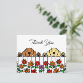 ラブラドールデュオ応援ありがとうポストカード ポストカード (スタンド正面)