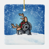 ラブラドールトナディアセラミックオーナメント セラミックオーナメント (裏面)