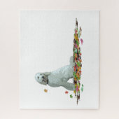 ラブラドールドッグインジグソー葉ーパズル ジグソーパズル (縦)