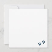 ラブラドールドッグカード (裏面)