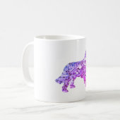 ラブラドールドッグマンダラエレメンツクラシックズマグ コーヒーマグカップ (正面左)
