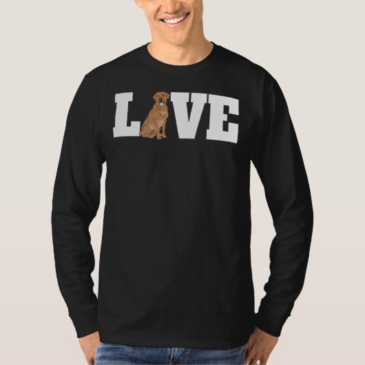 ラブラドールドッグラブ245 Tシャツ (正面)