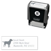 ラブラドールドッグ赤ちゃんシャワーラボグレ男女兼用イ セルフインキングスタンプ (インサイチュ)