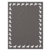 ラブラドールドッグ赤ちゃんシャワーラボグレ男女兼用イ テーブルクロス (正面)