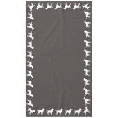 ラブラドールドッグ赤ちゃんシャワーラボグレ男女兼用イ テーブルクロス (正面)