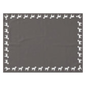 ラブラドールドッグ赤ちゃんシャワーラボグレ男女兼用イ テーブルクロス (正面(横))