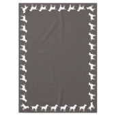 ラブラドールドッグ赤ちゃんシャワーラボグレ男女兼用イ テーブルクロス (正面)