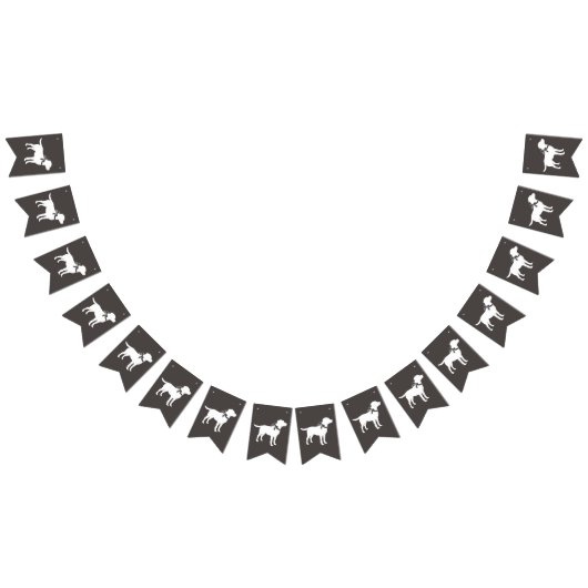 ラブラドールドッグ赤ちゃんシャワーラボグレ男女兼用イ バンティングフラッグ (全)