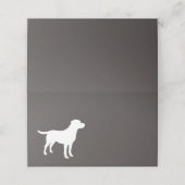 ラブラドールドッグ赤ちゃんシャワーラボグレ男女兼用イ プレイスカード (外部開封)