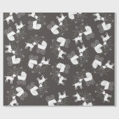 ラブラドールドッグ赤ちゃんシャワーラボグレ男女兼用イ ラッピングペーパー (フラット)