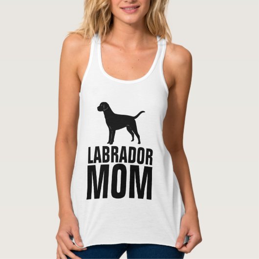 ラブラドールドッグMOM tシャツ (正面)