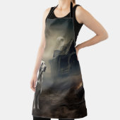 ラブラドールハロウィンホラー エプロン (インサイチュ)