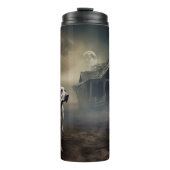 ラブラドールハロウィンホラー タンブラー (正面)