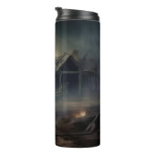 ラブラドールハロウィンホラー タンブラー (回転右)