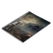 ラブラドールハロウィンホラー ノートブック (左側)