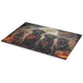 ラブラドールハロウィン不気味 カッティングボード (角)