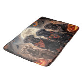 ラブラドールハロウィン不気味 バスマット (アングル)