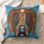 ラブラドールハンド絵を描装飾用クッション クッション (ブランケット)