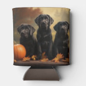 ラブラドールパピーオータムデライトカボチャ 缶クーラー (裏面)