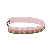 ラブラドールパピーバタフライドッグアート アスレチックヘッドバンド (左)