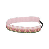 ラブラドールパピーバタフライドッグアート アスレチックヘッドバンド (右)