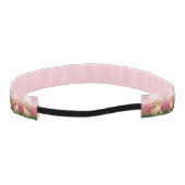 ラブラドールパピーバタフライドッグアート アスレチックヘッドバンド (裏面)