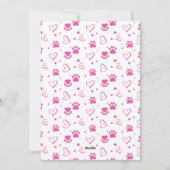 ラブラドールパピーマムヴァレンティーンズデイ シーズンカード (裏面)