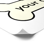 ラブラドールパーソナライズされたリトリバー ポスター (角)