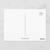 ラブラドールファミリーピクニック ポストカード (裏面)