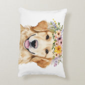 ラブラドールプリンセス アクセントクッション (裏面(縦))