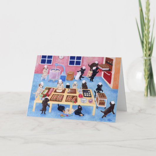 ラブラドールベーカリー カード (正面)