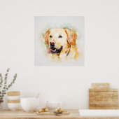 ラブラドールポスター ポスター (キッチン)