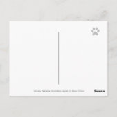 ラブラドールママの台所 ポストカード (裏面)