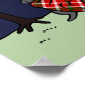 ラブラドールママ&スターリースカイ ポスター (角)