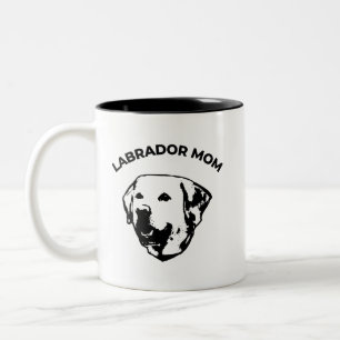 ラブラドールモマコーヒーマグ ツートーンマグカップ