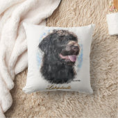 ラブラドールラバーズアートギフト クッション (ブランケット)
