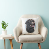 ラブラドールラバーズアートギフト クッション (椅子)