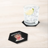 ラブラドールラバーズクリスマスドッグおもしろTシャツ ペーパーコースター (インサイチュ)