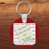 ラブラドールリトリいけなーバーまたはナイスキーチェーン キーホルダー (正面)