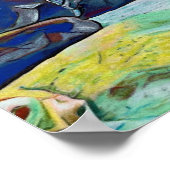 ラブラドールリトリエカスタムバー芸術 ポスター (角)