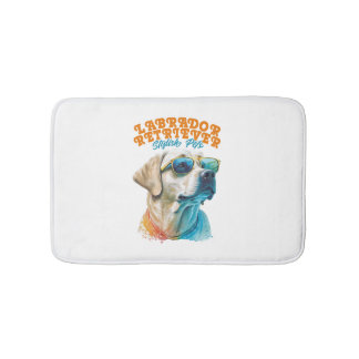 ラブラドールリトリエバスタイリッシュペット バスマット