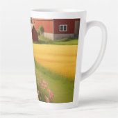 ラブラドールリトリエバーオンファーム カフェラテマグ (右)