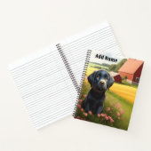 ラブラドールリトリエバーオンファーム ノートブック (内部)