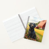 ラブラドールリトリエバーオンファーム ノートブック (内部)