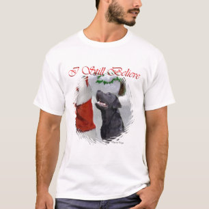 ラブラドールリトリエバークリスマスプレゼント Tシャツ