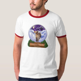 ラブラドールリトリエバークリスマスプレゼント Tシャツ