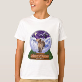 ラブラドールリトリエバークリスマスプレゼント Tシャツ